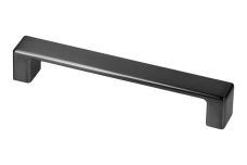 Ручка MODENA C=128 мм, L=140 мм (ZnAL), колір чорний мат