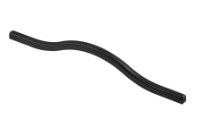 Ручка VITO C=160 mm чорний мат (BLK)