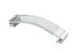Ручка ROSES 160MM прозоре скло+ стопка хром