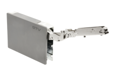 Підйомник GTV HORIZON, P2O, висота фасаду 400-650 мм, вага 8-12 кг, зусилля 3500-5200, антрацит