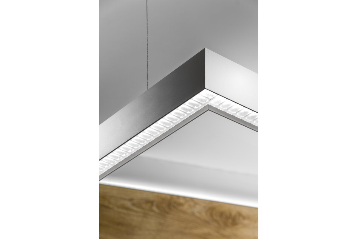 Світлодіодний лінійний світильник OMEGA LINE-A,50W,4500lm,AC220-240V,50-60Hz,60°,RA>80,IP20,UGR<19,4000K,120cm,білий