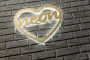 Світлодіодна стрічка NEON FLEX, DC24В, 100LED/м, 12 Вт/м, 200 лм/м, 6500К, IP65, рулон 5 м