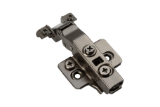 Петля GTV SILENTO PRO встановлена, без пружини, рама alu,prow H=0,3D, кліпса, без євро, чорна