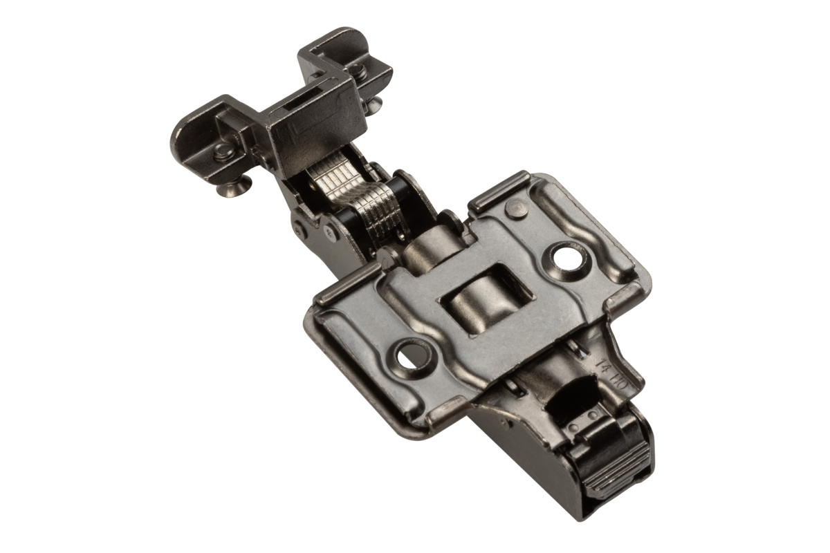 Петля GTV SILENTO PRO встановлена, без пружини, рама alu,prow H=0,3D, кліпса, без євро, чорна