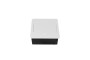 Вбудована меблева розетка AVARO, 1x французька розетка, USB A+C, кабель 1,5 м, білий
