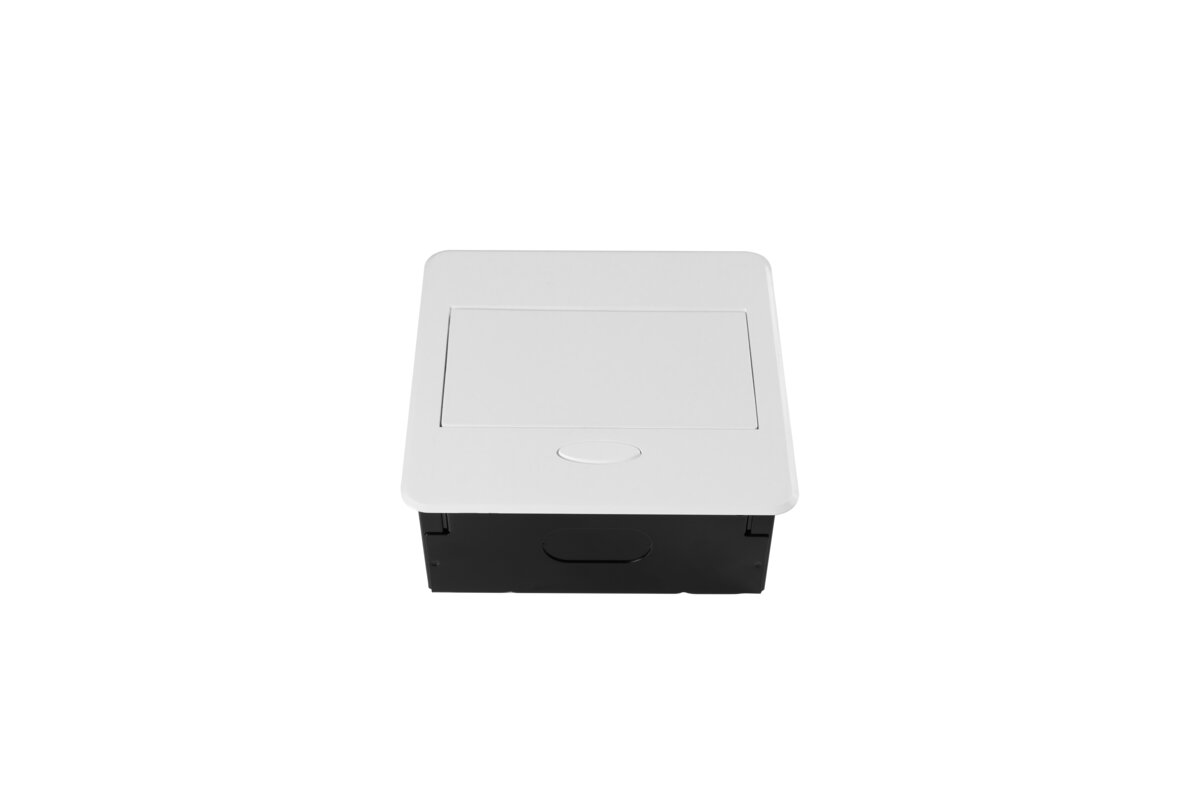 Меблева розетка AVARO, 1хSHUKO, USB A+C, кабель 1.5 м, білий