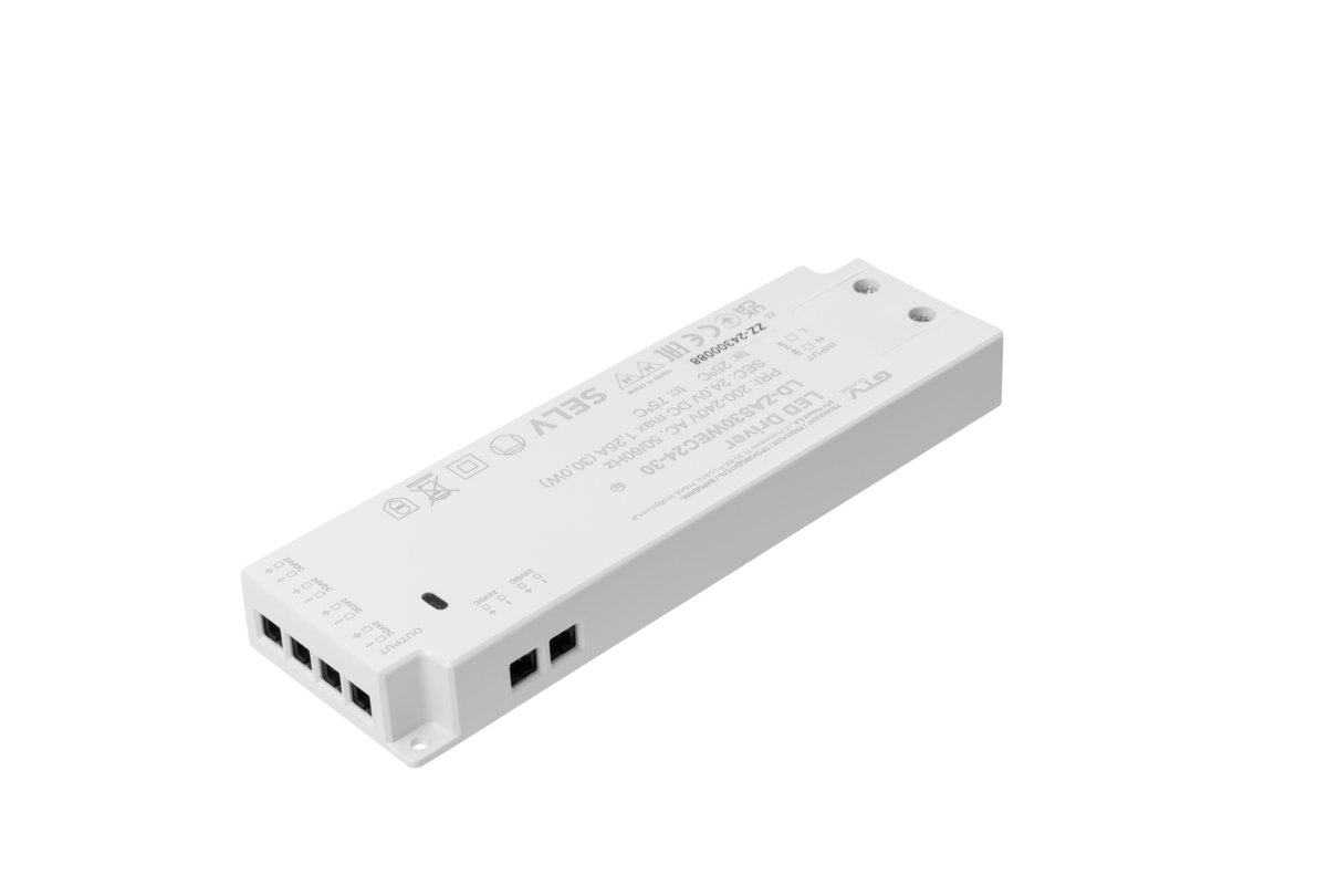 Блок живлення EASY CLICK, DC24В, 30 Вт, вхід AC220-240В, IP20