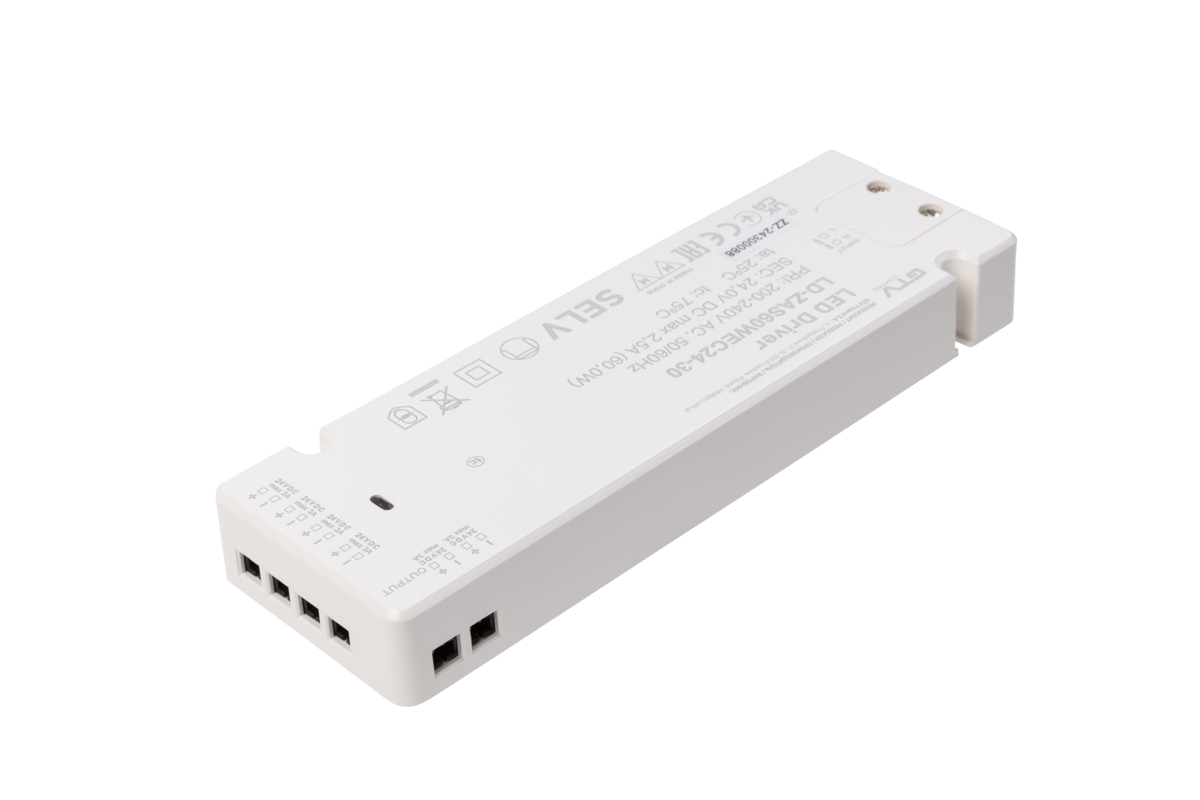 Блок живлення EASY CLICK, DC24В, 60 Вт, вхід AC220-240В, IP20