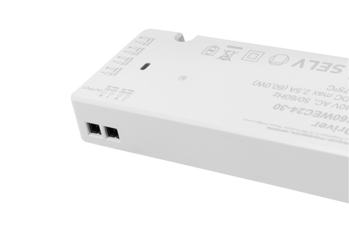 Блок живлення EASY CLICK, DC24В, 60 Вт, вхід AC220-240В, IP20