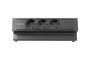 Меблева розетка BASCO, 3хSHUKO, USB A+C, кабель 1.5 м, чорний