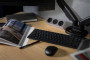 Меблева розетка SOFITO, 2хSHUKO, USB A+C, кабель 1.5 м, сірий флок