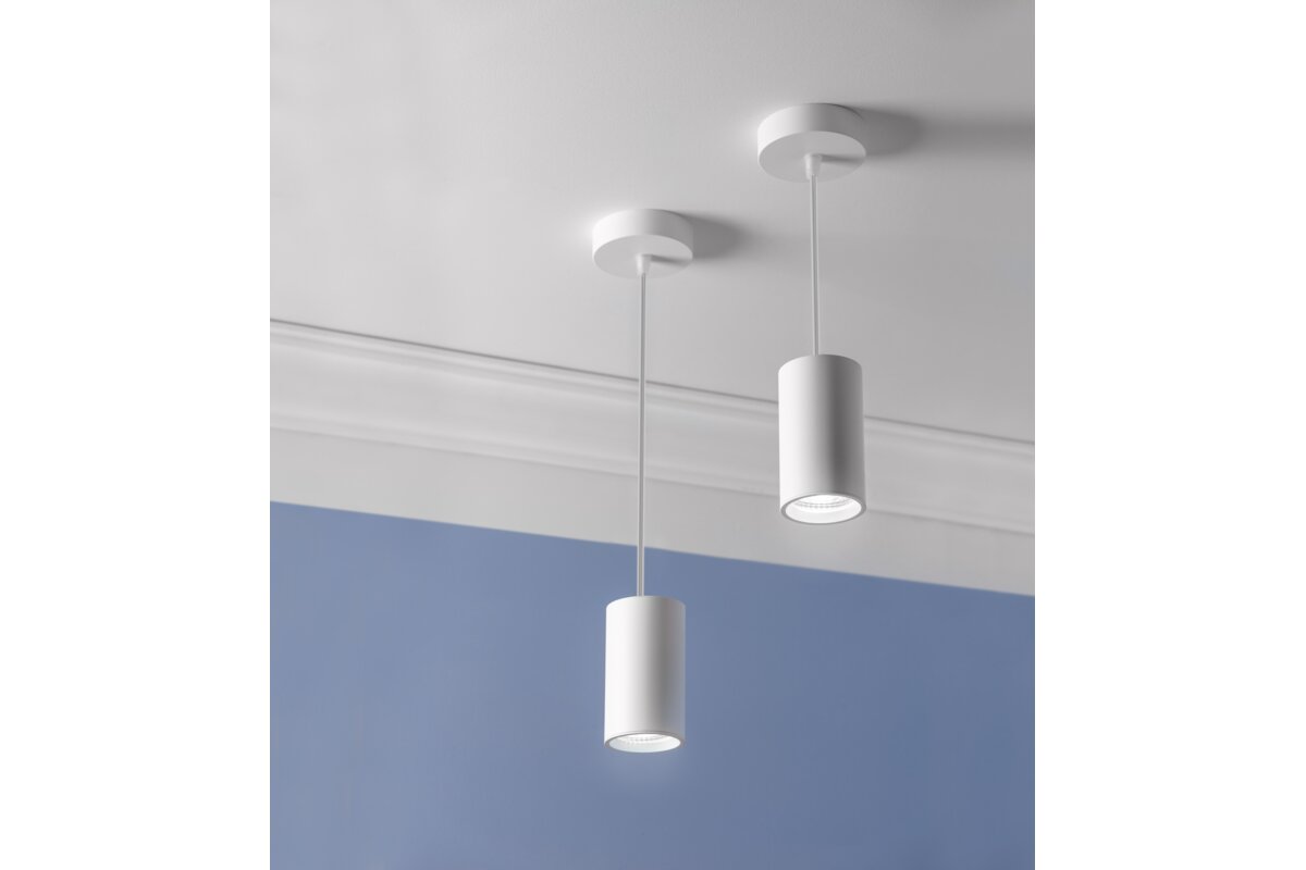 Стельовий світильник SENSA MINI, алюміній, 64X115, IP20, max 50W, круглий, білий