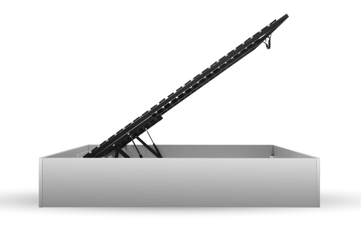 Каркас ліжка GTV Stolmet MULTIBOX LIGHT II, L=2000 мм, Ш=1800 мм, 48 ламелей, чорний, комплект