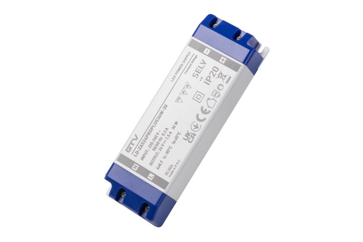Блок живлення PRO+, DC24В, 36 Вт, вхід AC220-240В, IP20