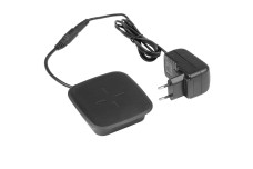 Індуктивний зарядний пристрій SQUARE 15W з блоком живлення, чорний