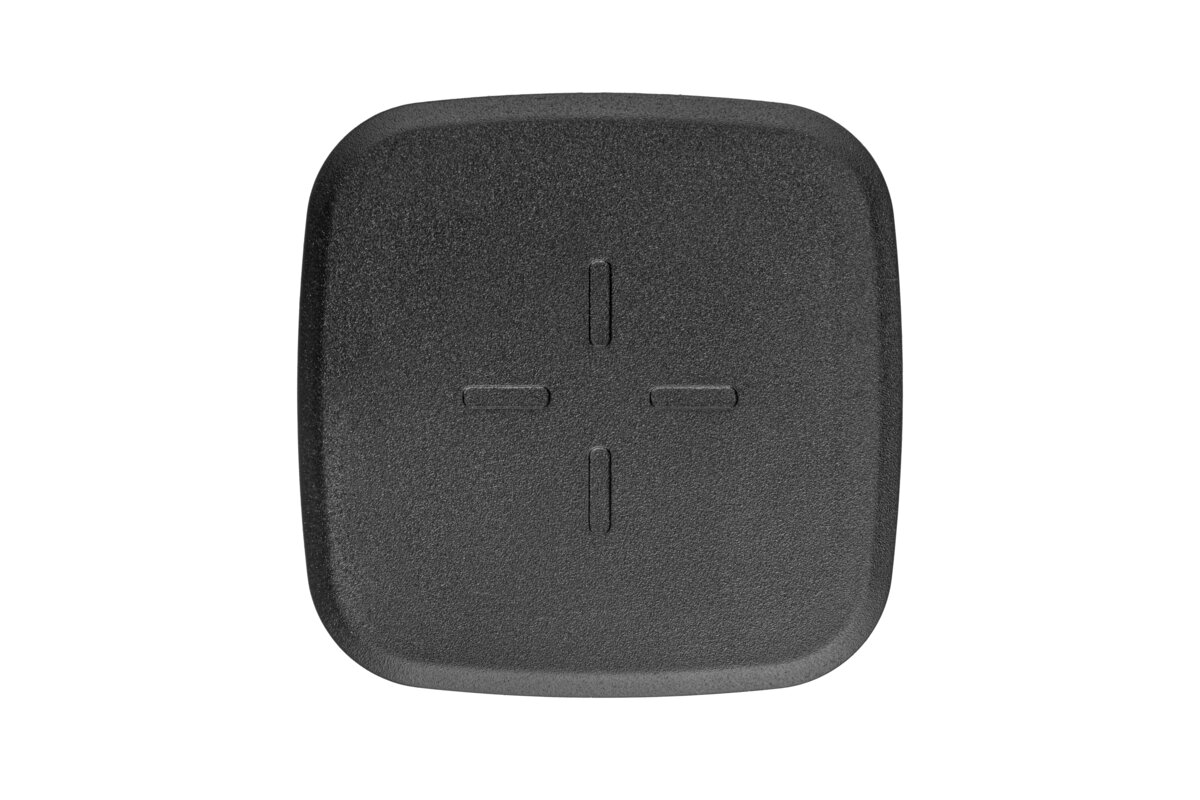 Індуктивний зарядний пристрій SQUARE 15W з блоком живлення, чорний