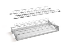 Сушарка GTV BASIC 1, дворівнева, шафа 700, для плит 16 – 18 мм, 1x лоток, хром