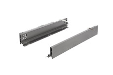 Шухляда GTV AXISPRO, H=68 мм, L=450 мм, push для відкриття, повне висування, антрацит