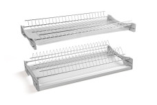 Сушарка GTV BASIC 3, дворівнева, шафа 700, для плит 16 – 18 мм, 2x лоток, хром