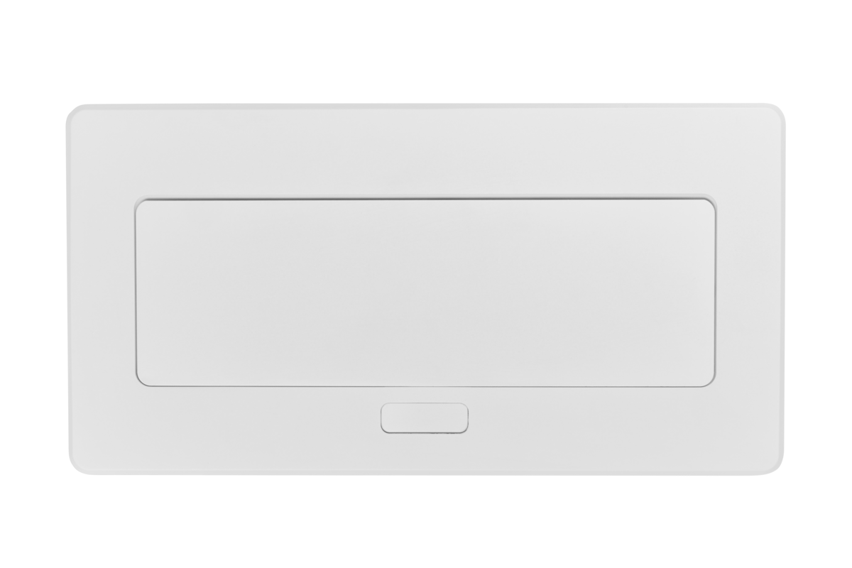 Меблева розетка MULTISOFT, 2хSHUKO, USB A+C, RJ45, кабель 1.5 м, білий
