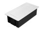Меблева розетка MULTISOFT, 2хSHUKO, USB A+C, RJ45, кабель 1.5 м, білий