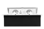 Меблева розетка MULTISOFT 2x розетка із заземленням, USB A+C, RJ45, кабель живлення з вилкою, білий