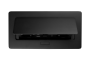 Меблева розетка MULTISOFT, 2хSHUKO, USB A+C, RJ45, HDMI кабель 1.5 м, чорний