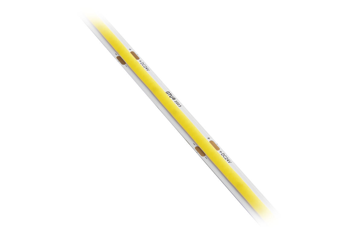 Світлодіодна стрічка COB, DC24В, 480LED/м, 10 Вт/м, 800 лм/м, 6500К, IP20, рулон 5 м