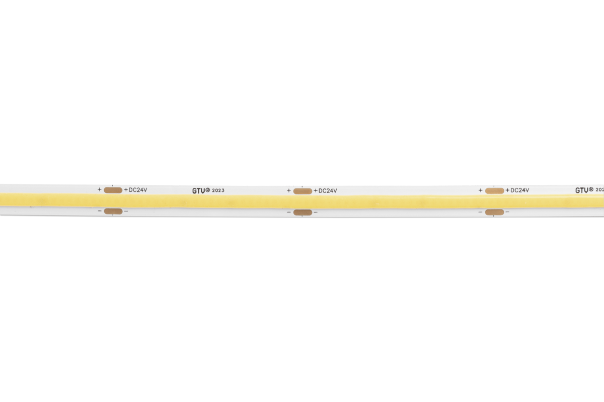 Світлодіодна стрічка COB, DC24В, 480LED/м, 10 Вт/м, 800 лм/м, 6500К, IP20, рулон 5 м