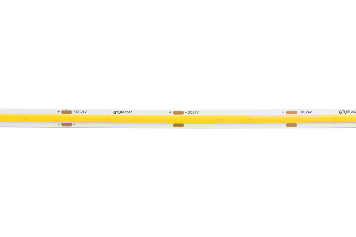 Світлодіодна стрічка COB, DC24В, 480LED/м, 10 Вт/м, 750 лм/м, 2700К, IP20, рулон 5 м
