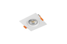 VOLARE downlight, LED, 7W, 560lm, CCT, AC220-240V, IP20, квадратний, білий