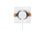 VOLARE downlight, LED, 7W, 560lm, CCT, AC220-240V, IP20, квадратний, білий
