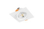 VOLARE Downlight, LED, 9W, 720lm, CCT, AC220-240V, IP20, Square, White
