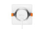 VOLARE Downlight, LED, 9W, 720lm, CCT, AC220-240V, IP20, Square, White