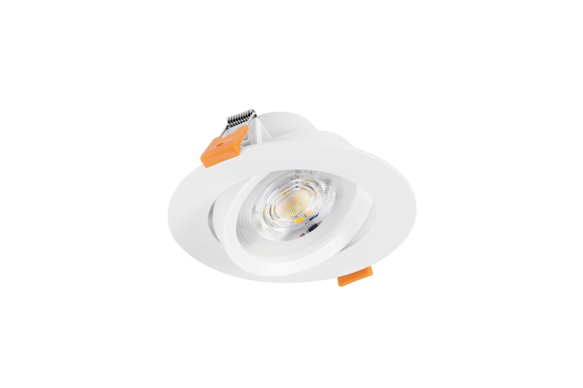VOLARE downlight, LED, 9W, 720lm, CCT, AC220-240V, IP20, круглий, білий