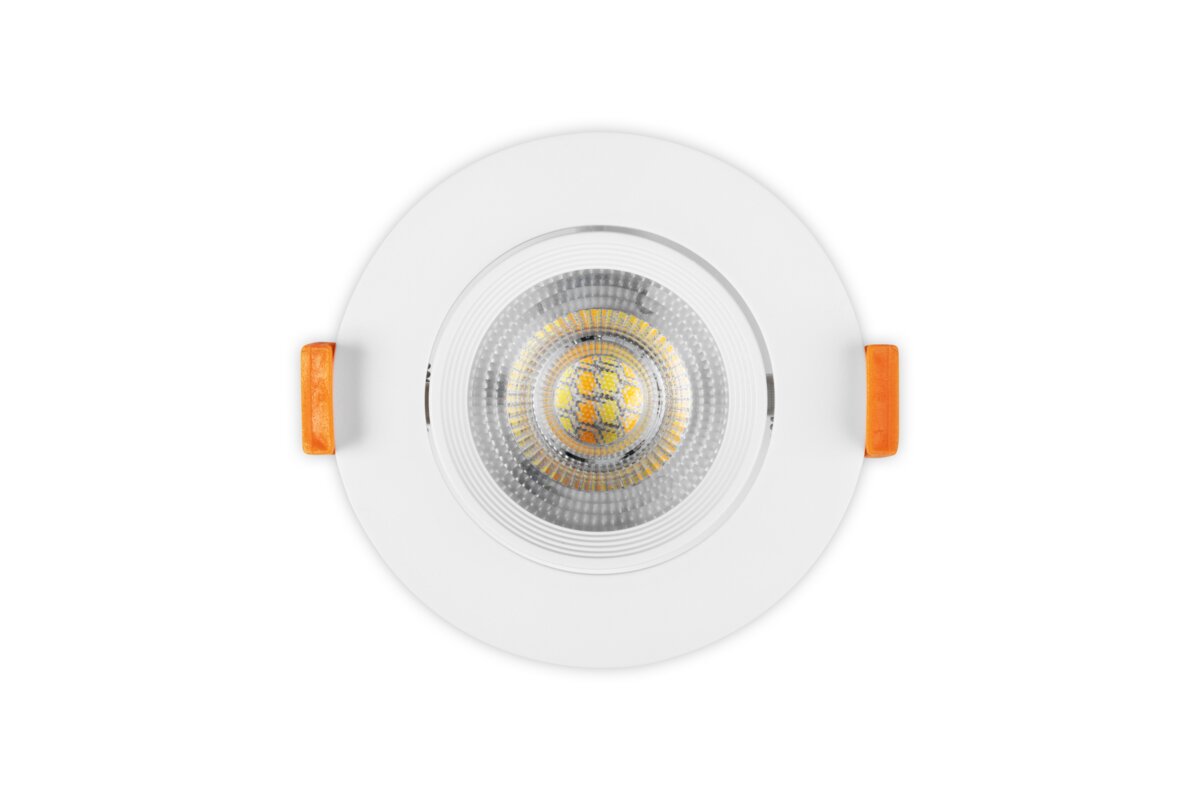 VOLARE downlight, LED, 9W, 720lm, CCT, AC220-240V, IP20, круглий, білий