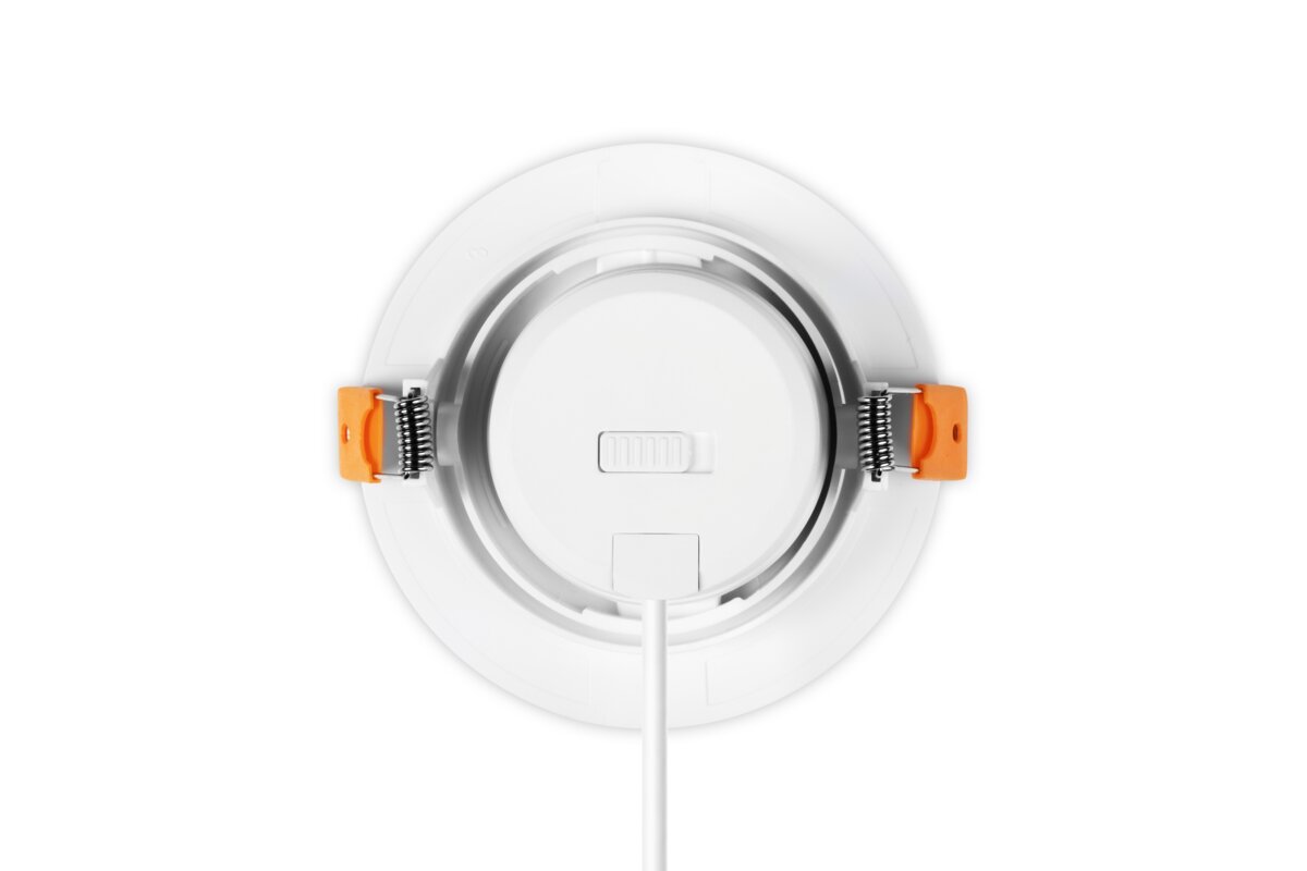 VOLARE downlight, LED, 9W, 720lm, CCT, AC220-240V, IP20, круглий, білий