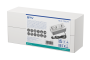 Меблева розетка MULTISOFT, 2хSHUKO, USB A+C, RJ45, кабель 1.5 м, білий