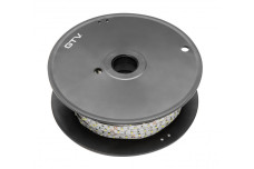 Світлодіодна стрічка 2835, DC12В, 600LED/5м, 7.3 Вт/м, 800 лм/м, 4000К, IP20, рулон 50 м