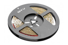 Світлодіодна стрічка 2835, DC12В, 300LED/5м, 3.7 Вт/м, 390 лм/м, 3200К, IP20, рулон 5 м