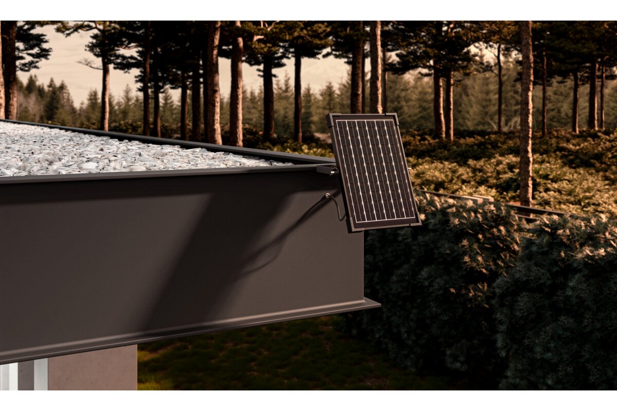 Сонячний прожектор з датчиком руху ALTON, LED, 2000лм, 4000K, 6000mAh змінний, IP65, пульт дистанційного керування