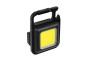Mini LED кишеньковий ліхтарик, 6W, COB, 500lm, 6500K, LiPoly 200mAh, USB-C, IP44