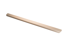 Ручка алюмінієва HEXA L=2×256, L=596 Світле брашироване золото