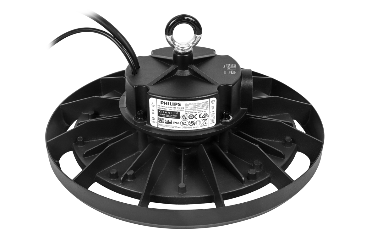 Highbay KANSAS II, світлодіод, 150W-120W-90W, 150lm/W, 4000K, AC180-250V, IP65, 1-10V