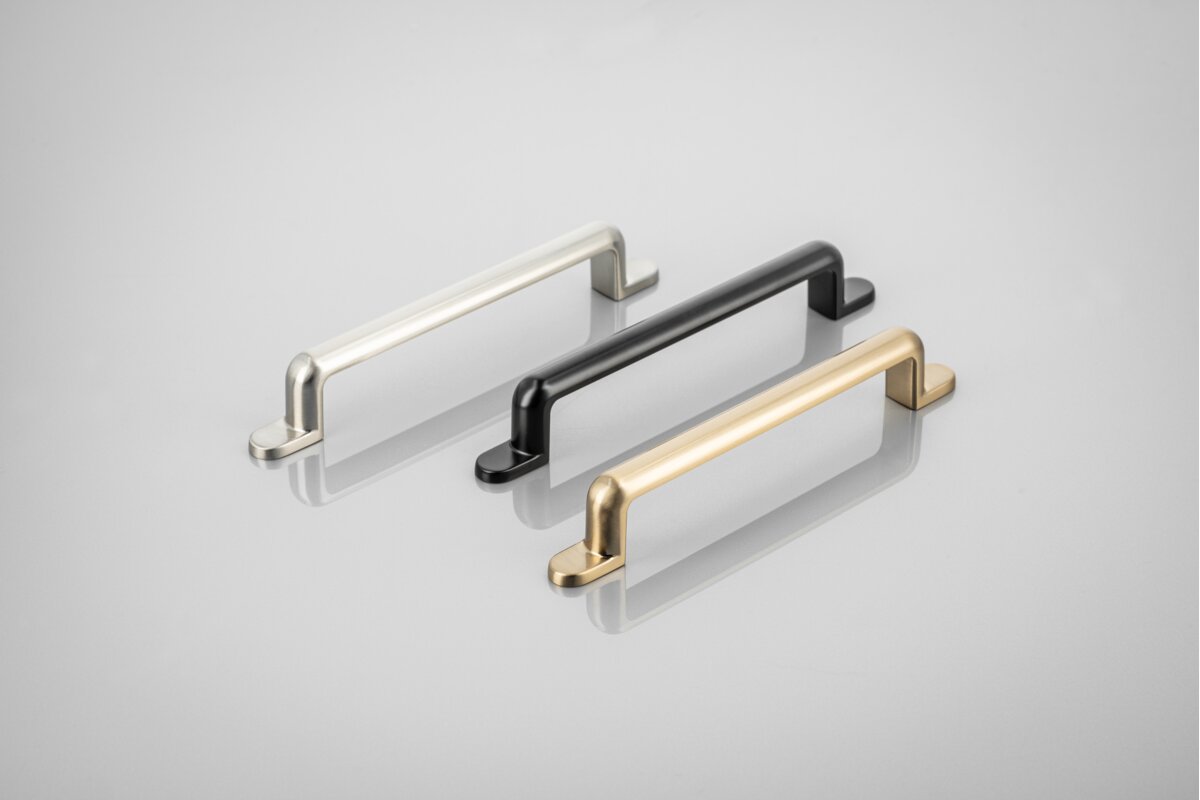 Ручка Zamak OTTO C = 160 мм inox