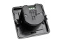 CR-4 LED датчик руху, максимум 1200 Вт, AC220-240V, кут 160°, радіус дії 9м, IP20, чорний