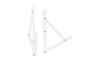 Flores Extension Spring jack white (2 шт – лівий і правий)