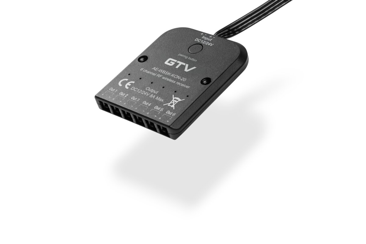 Приймач сигналу для системи SKY, 8A, 12V/96W, 24V/192W, кабель 1m з міні-підсилювачем