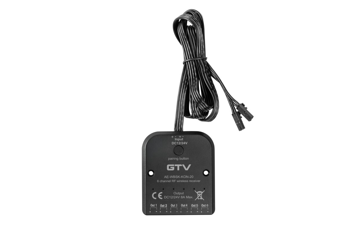 Приймач сигналу для системи SKY, 8A, 12V/96W, 24V/192W, кабель 1m з міні-підсилювачем