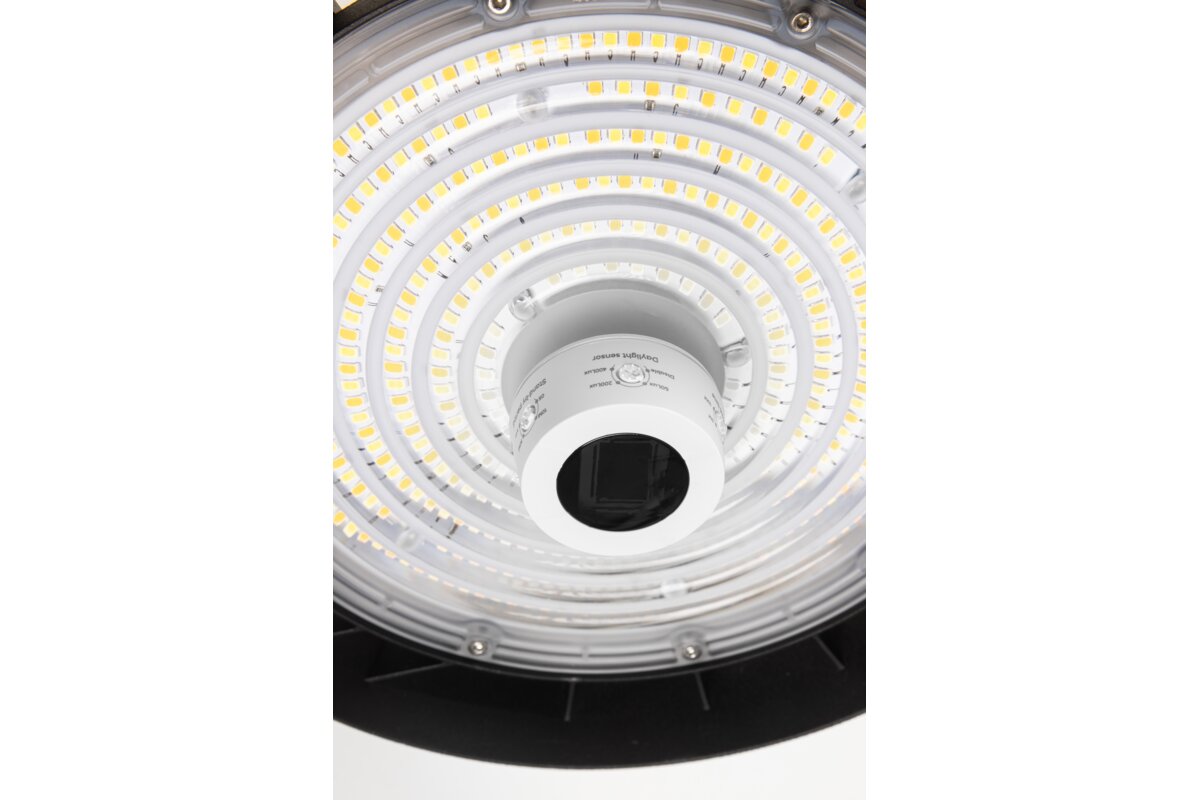 Датчик руху CR-HIGHBAY, мікрохвильова, кут 120*, радіус дії 7 м, IP65